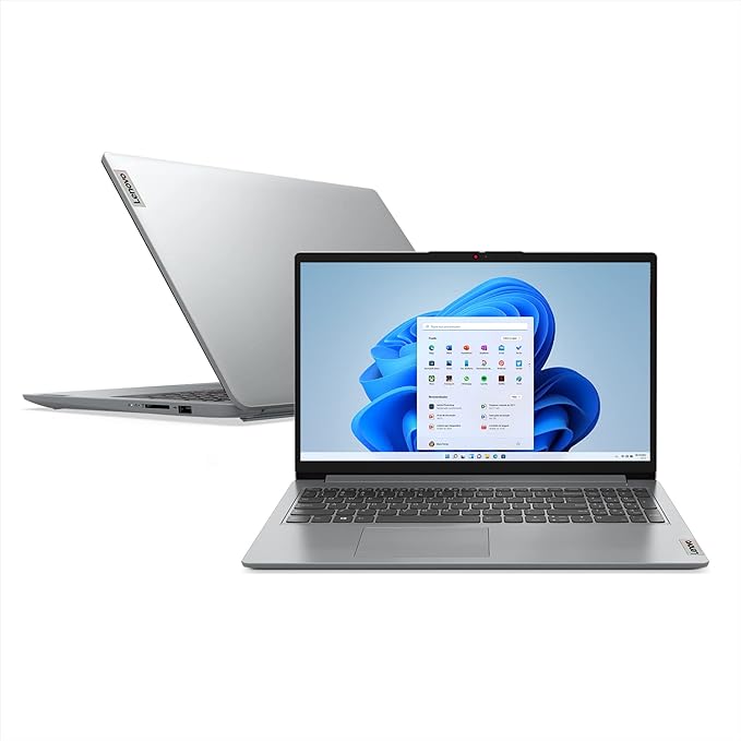 NOTEBOOK LENOVO IDEAPAD AMD RYZEN 5 8GB/SSD256GB/TELA15,6